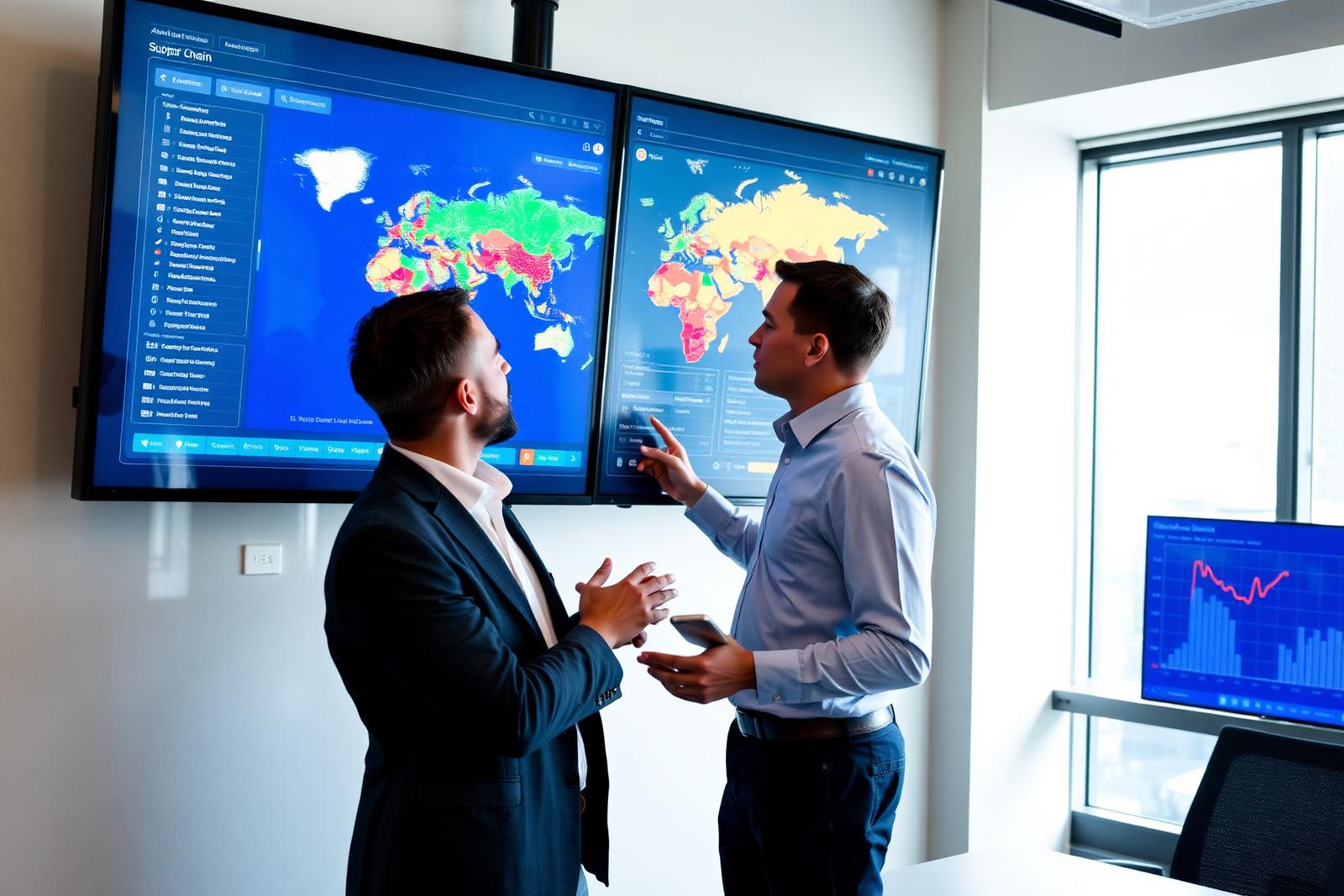 Supply chain dashboard